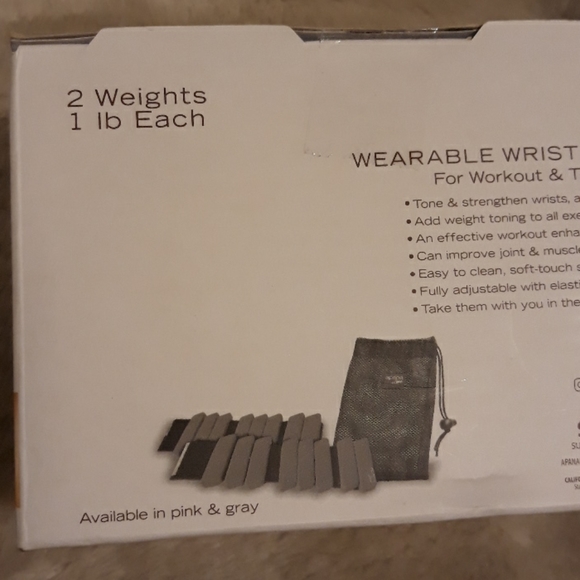 Apana Accessories Apana Luxe Wearable Wrist Weights Poshmark